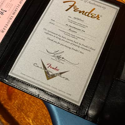 2021 Fender Custom Shop 1962 Jazzmaster Journeyman Relic CME - Solid Rosewood Neck - Lake Placid Blue image 11