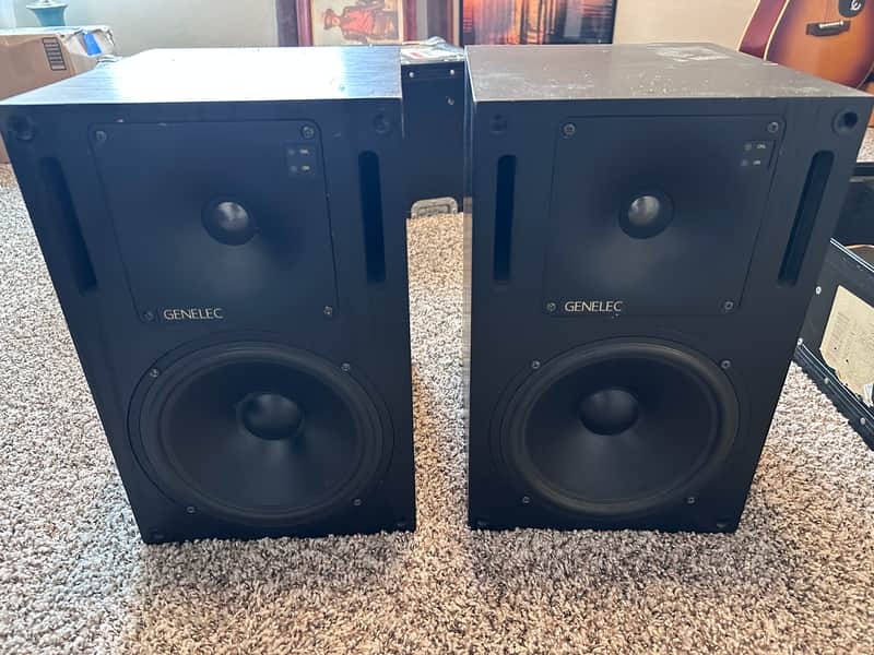 Genelec 1031A 8" - Owned by Legendary Mixer Tim Palmer - Additional 2 new woofers and 1 new tweeter image 1