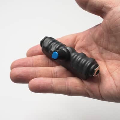 Tidbit Audio Quarter inch Momentary "on" Switch for guitar/synth - 1/4" 2022 Black image 4