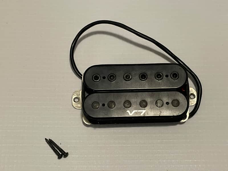 2000's Japan Ibanez RG Series Prestige V7 Black Neck Humbucker Guitar Pickup 9.36k image 1