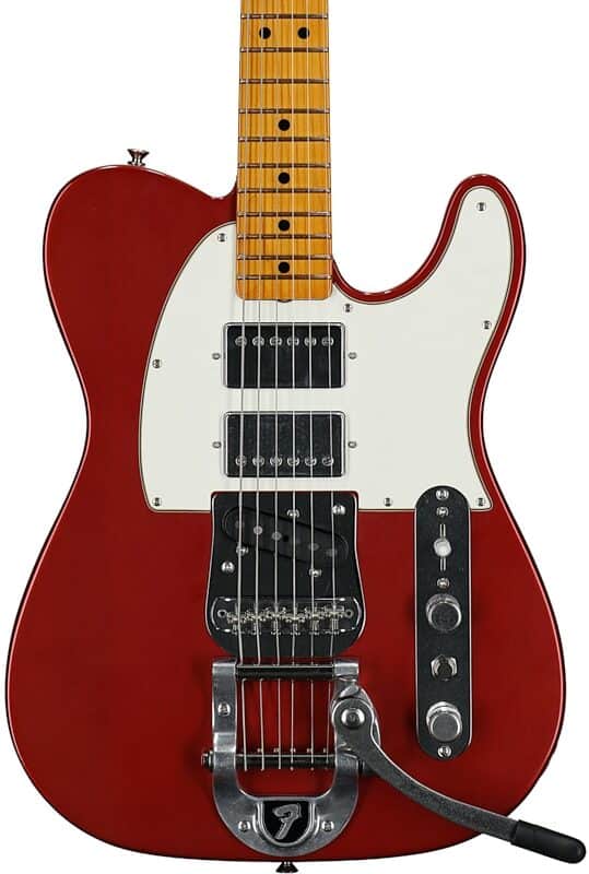 Fender Stories Collection Mike Campbell Red Dog Telecaster Electric Guitar. Maple Fingerboard, Red Dog Red image 1
