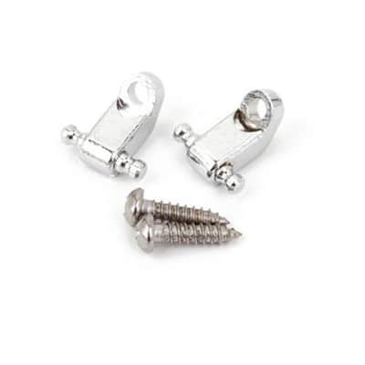 Fender American Standard Stratocaster / Telecaster String Guides, Chrome image 2