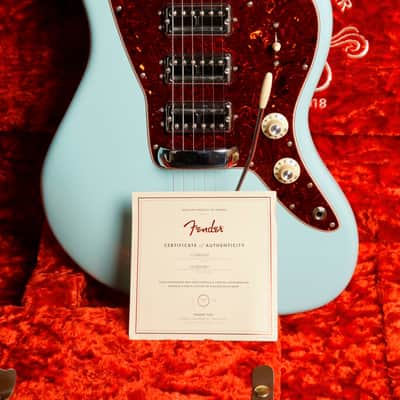 Fender Limited Edition 60th Anniversary Triple Jazzmaster Daphne Blue Pre-Owned image 19
