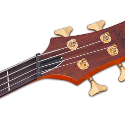 Schecter Stiletto Studio-4 FF Honey Satin image 10