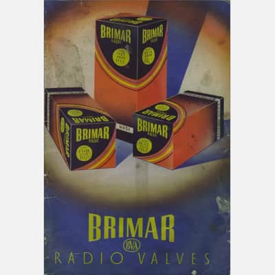 1x NOS Rare Brimar Gt Britain 13D5 Special Edition ~ Amplitrex Digitally Tested (2 in Stock) ~High Power 12AU7 ECC82 Plugin / 12AY7 Sub ~ Grail Vintage British Warmth Layered Complex Musicality w/ Rich Long Plate Tone image 2