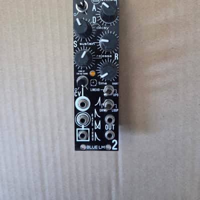 Blue Lantern Simple ADSR Looping Envelope Generator - 8HP 2010s - Black image 1