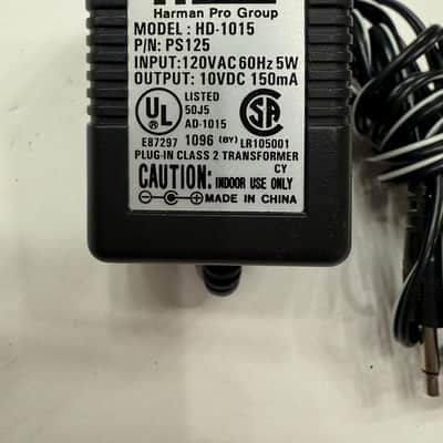 Harman HD-1015 DOD Digitech 10v 150mA Guitar Effect Pedal Power Supply Adapter image 2