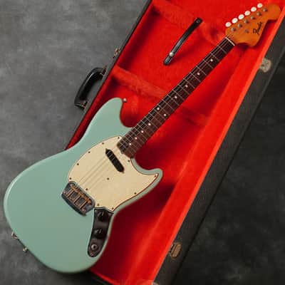 Fender Musicmaster 1964 - Refin Blue image 1
