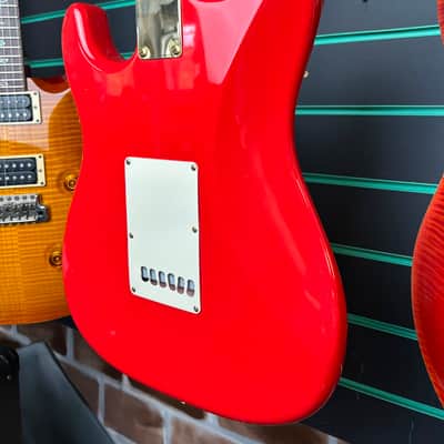 Fender Custom Shop 1956 Stratocaster NOS Fiesta Red 2006 Electric Guitar image 12
