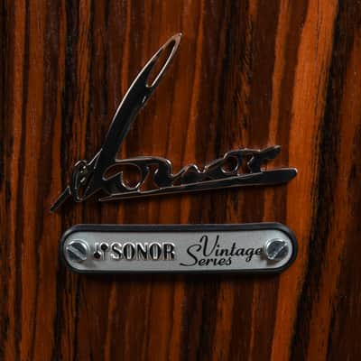 Sonor Vintage Series 12/14/20 3pc. Drum Kit Rosewood Semi-Gloss image 3