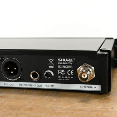 Shure SLX24/SM58 Handheld Microphone System - H19 Band NO POWER SUPPLY CG012NU image 4
