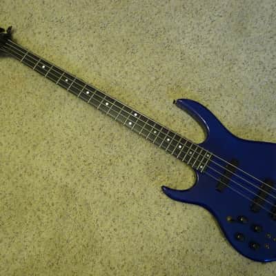 Carvin LB70 1991 Sapphire Blue Transparent - Lefty image 12