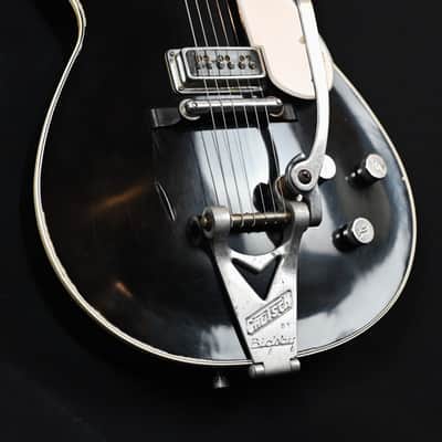 Gretsch Custom Shop G6128-GHT George Harrison Tribute Duo Jet from 2011 in Black with original Hardcase image 4