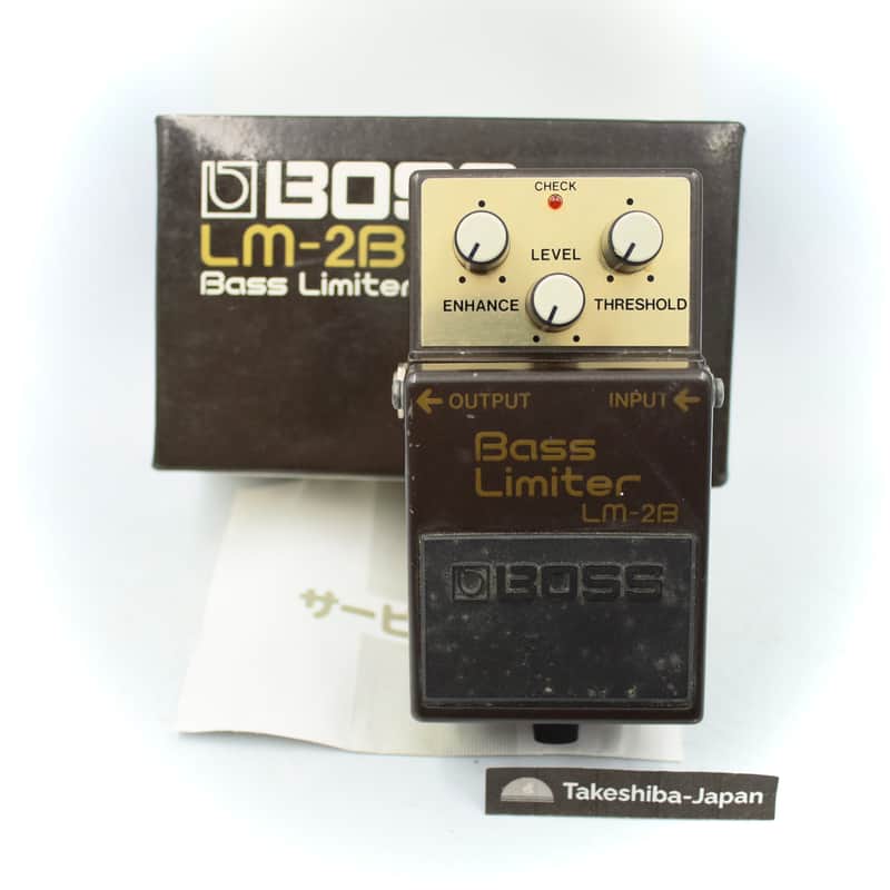 Boss LM-2B Bass Limiter With Original Box 1992 Guitar Effect Pedal AE35396 image 1