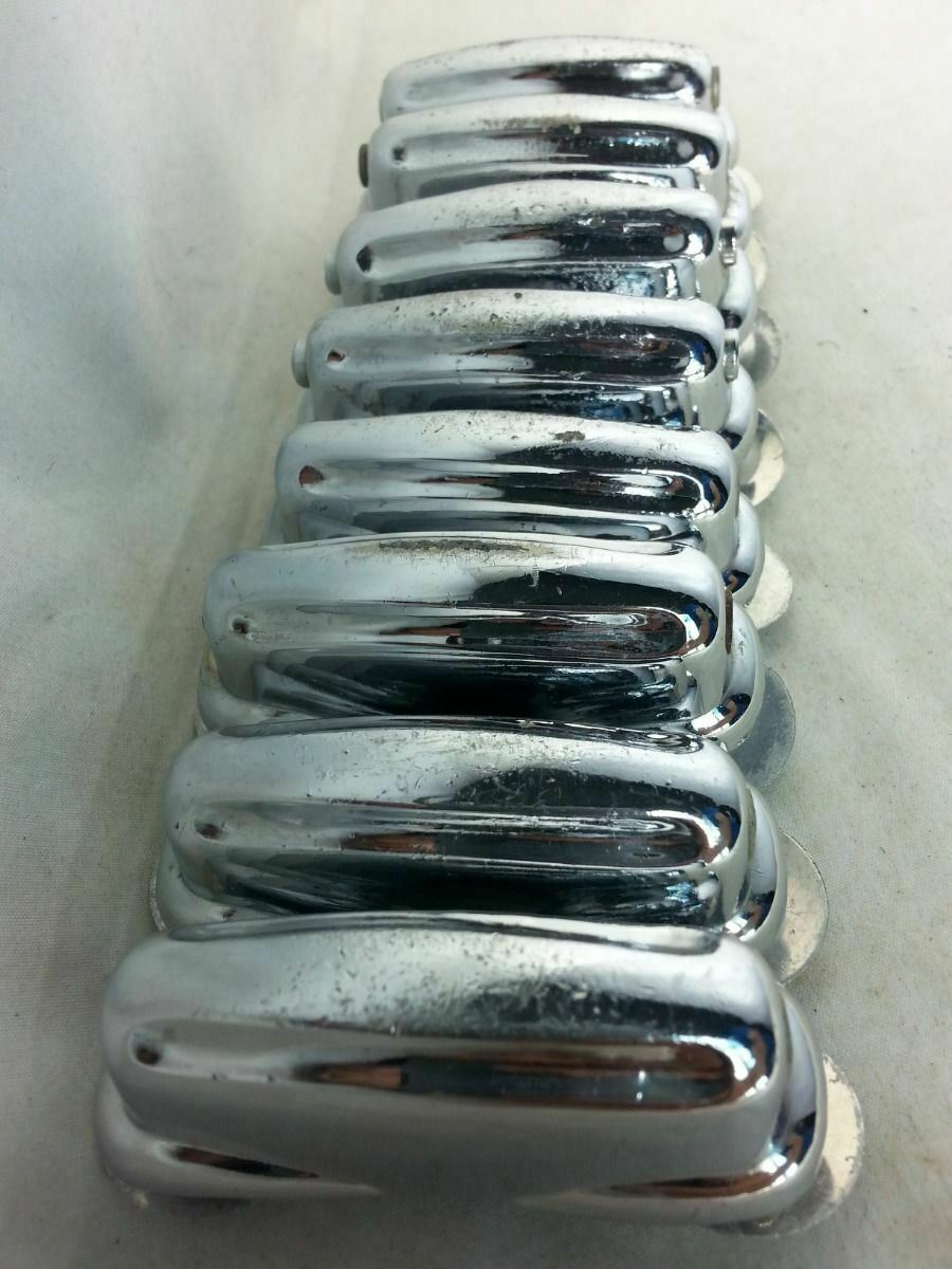 Slingerland 8x Sound King Snare Drum Lugs Chrome Alum-Washer Radio King 50s VG* — main photograph
