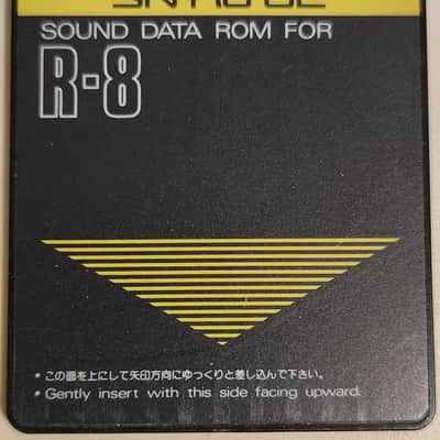 Roland SN-R8-02 Jazz Brush 1990s - Black