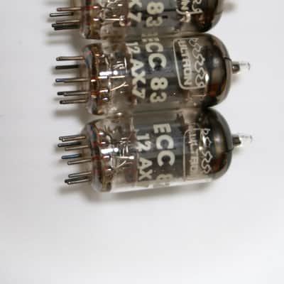Ultron Quantity 3, Bel Indian Mullard 12AX7 ECC83 Amplitrex Tested image 2