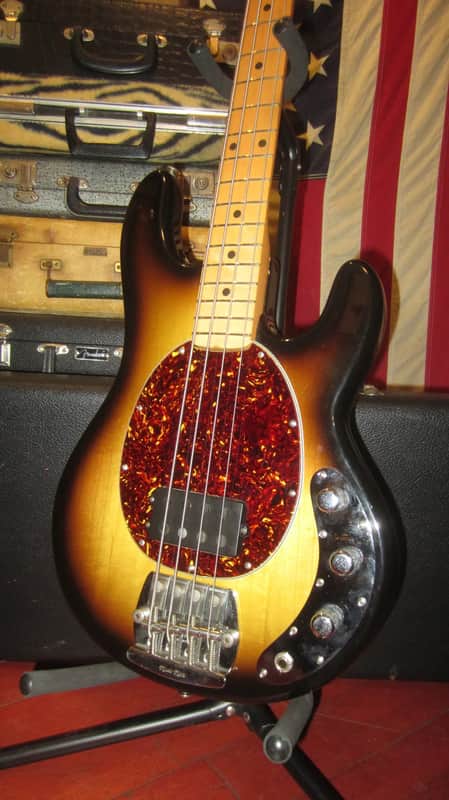 1979 Music Man StingRay Bass Sunburst w/ Original Hardshell Case image 1