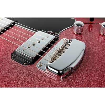 Ernie Ball Music Man Valentine Electric Guitar, Maroon Sparkle Burst - NEW! image 5