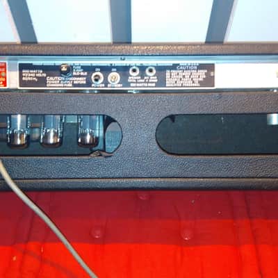 Fender Bassman 100 2-Channel 100-Watt Guitar Amp Head 1976 - Silverface image 3