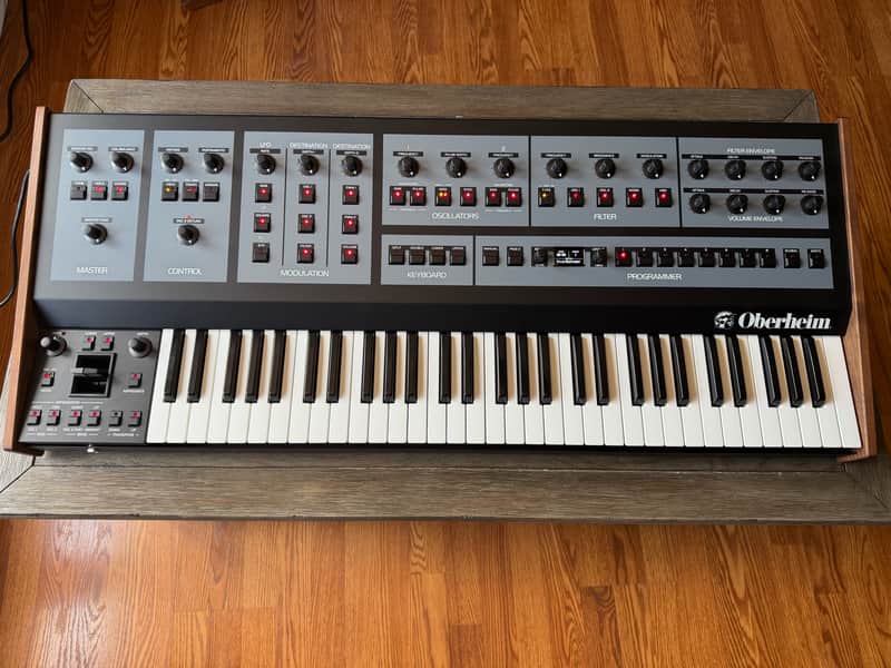 Oberheim OB-X8 61-Key 8-Voice Synthesizer 2022 - Present - Black with Wood Sides image 1