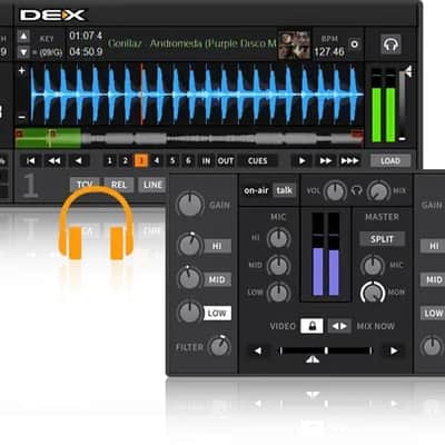 PCDJ DEX 4 | All-in-One DJ, VJ & Karaoke Mixing Software with Streaming & Stems Support image 5