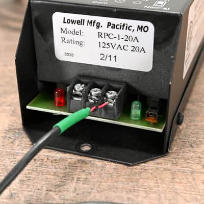 Lowell RPC-1-20A 20A Remote Power Control Unit CG0075A image 7