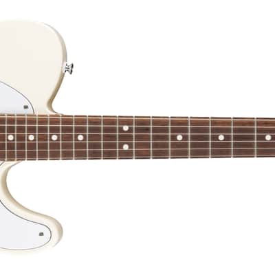 Fender Standard Telecaster, Laurel Fingerboard, White Pickguard, Olympic White image 1