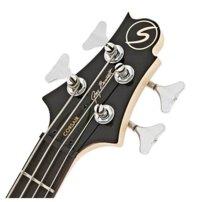 Samick Greg Bennett Corsair Mini Bass | Black | 1/2 Size image 3