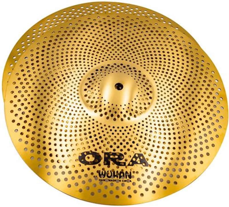 Wuhan Outward Reduced Audio 14 Inch Hi Hats Cymbal image 1