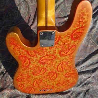 Fender Telecaster Bass 1968 Paisley image 10