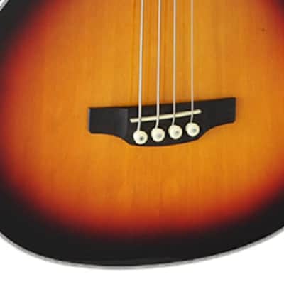 Takamine GB72CE-BSB Acoustic-Electric Bass Sunburst image 8