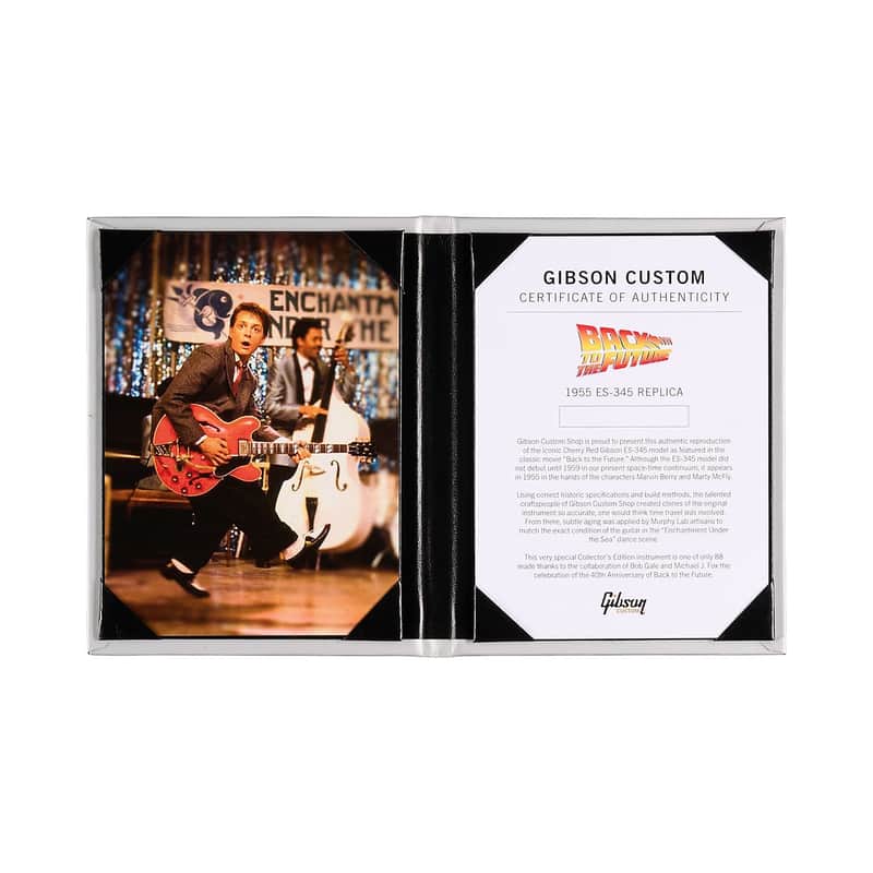 Gibson Custom Shop Murphy Lab Back To The Future '55 ES-345 "Reissue" Light Aged image 7