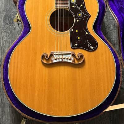 1998 Gibson SJ-200 Jumbo with Beautiful Flamed Maple & Pickup Original Case image 1
