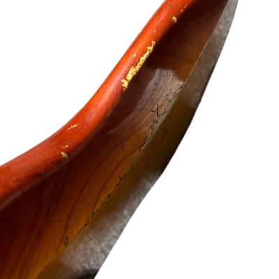 Fender Custom Shop 1964 RELIC Artisan Jazz Honeyburst Flame Burl ROASTED Maple Neck/Rosewood *IN STOCK image 8