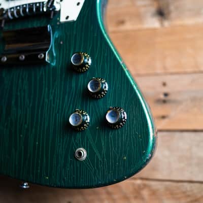 1969 Gibson Firebird III Non Reverse In Pelham Blue image 2