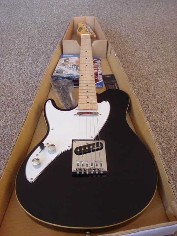 Ashton Fidelity Telecaster 2010's Black L/H - Brand NEW image 1