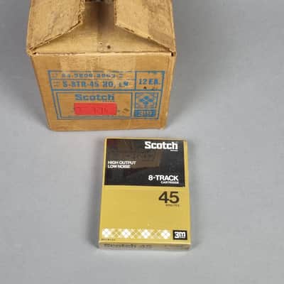 3M scotch 8-Track Cartridges box x12 NOS 1970's image 1