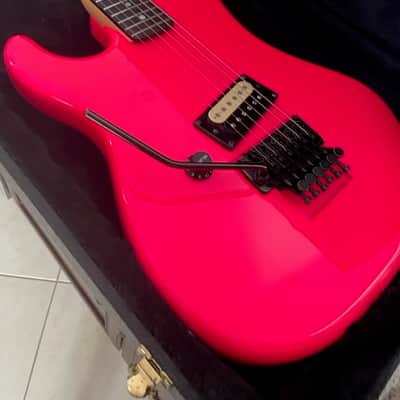 Kramer Left Handed Kramer Baretta  1985/86 Hot Pink image 1