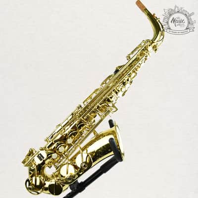 King LE-300 Alto Saxophone USA Made Student Alto High F# w/ Case image 1