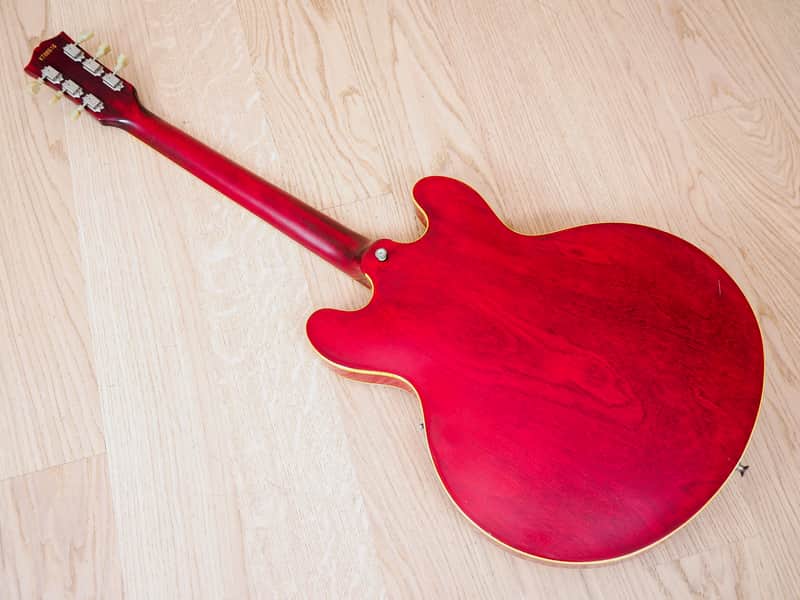 1978 Greco SA-550 Vintage Semi-Hollowbody Guitar Cherry 335 | Reverb