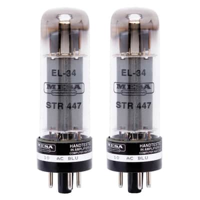 Mesa Boogie EL-34 STR-447 Power Tubes (Matched Pair)