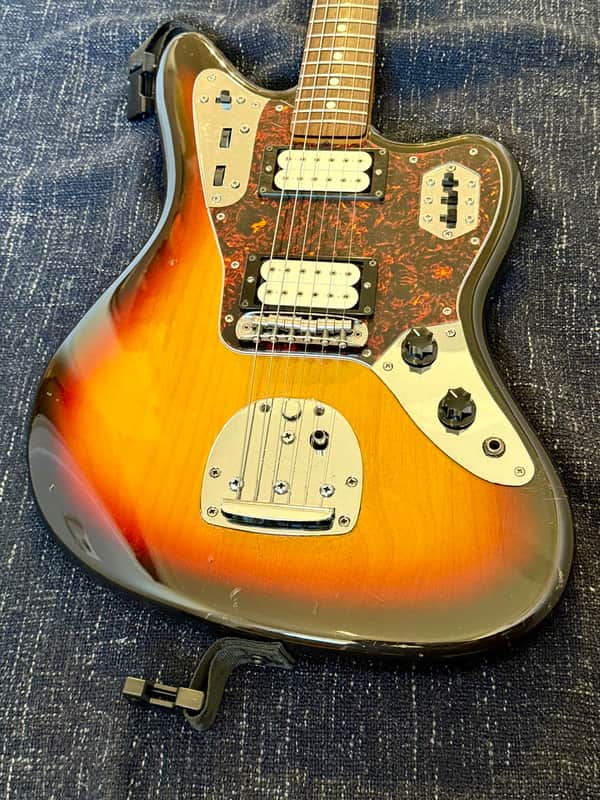 2002 Fender Jaguar HH CIJ Sunburst - Rare "Modern Vintage" Kurt Cobain Tribute w/ DiMarzio Super Distortions image 1