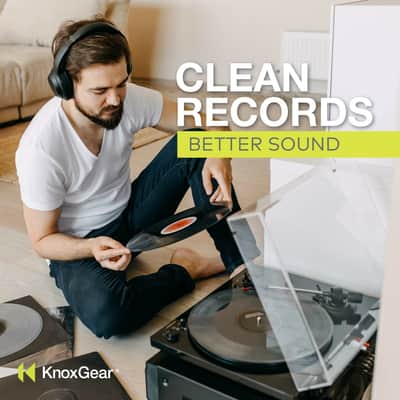 Knox Gear Vinyl Record Cleaning Kit to Reduce Static and Skips imagen 19