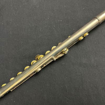 Wm. S Haynes Sterling Silver Flute, CL G#, 1942 image 3