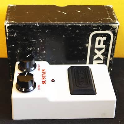 MXR M-163 Sustain Commande Series White Version Vintage Pedal RARE! image 2