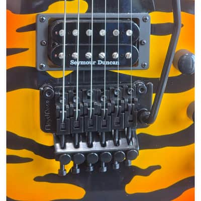 Kramer Pacer Series Tiger Print Floyd Rose - Electric Guitars - Excellent w/ Hard Case image 4
