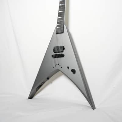 Jackson USA Custom Shop Special Edition King V 1H TOM Satin Pewter 2024 w/OHSC 2024 - Satin Pewter image 2