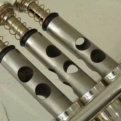 1992 Besson Sovereign BE-928 GS Silver Plated Cornet with Case - Superb! image 12