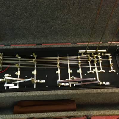 Rittenberry SD10 3x5 Standard Emmons E9 Pedal Steel Guitar Red Mica image 9